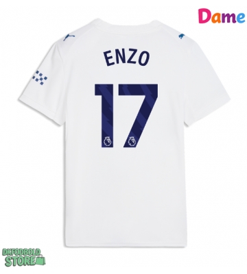 Manchester City Enzo Fernandez #17 Replika Tredjetrøje Dame 2026-27 Kortærmet